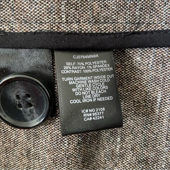 Sanctuary-plaid midi Length Lighter Weight Fall Jacket - Picture 11 of 12